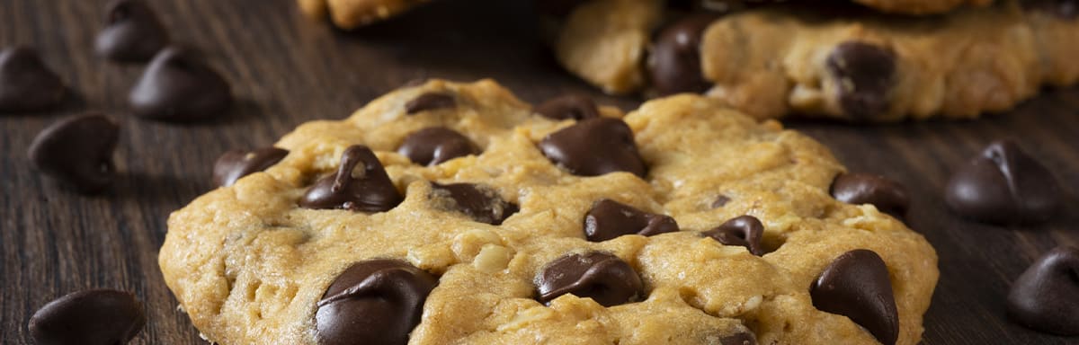 Galletas con chips de chocolate Galletas con chips de chocolate