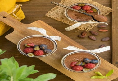 Mousse de cacao venezolano. Cultura del chocolate en Venezuela y su importancia.