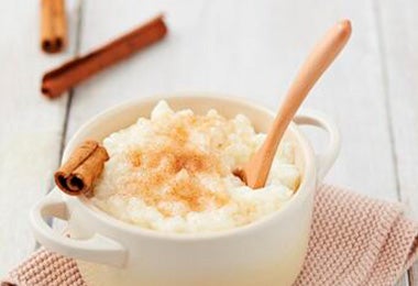 Arroz con leche, receta con arroz