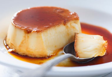 Como hacer caramelo para postre de flan de vainilla 