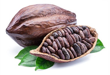  Fruto y semillas de cacao para hacer chocolate