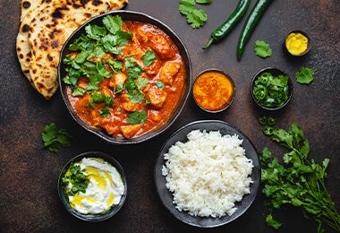 Pollo tikka masala, receta de cocina balti y fusión