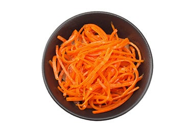 zanahoria en espiral