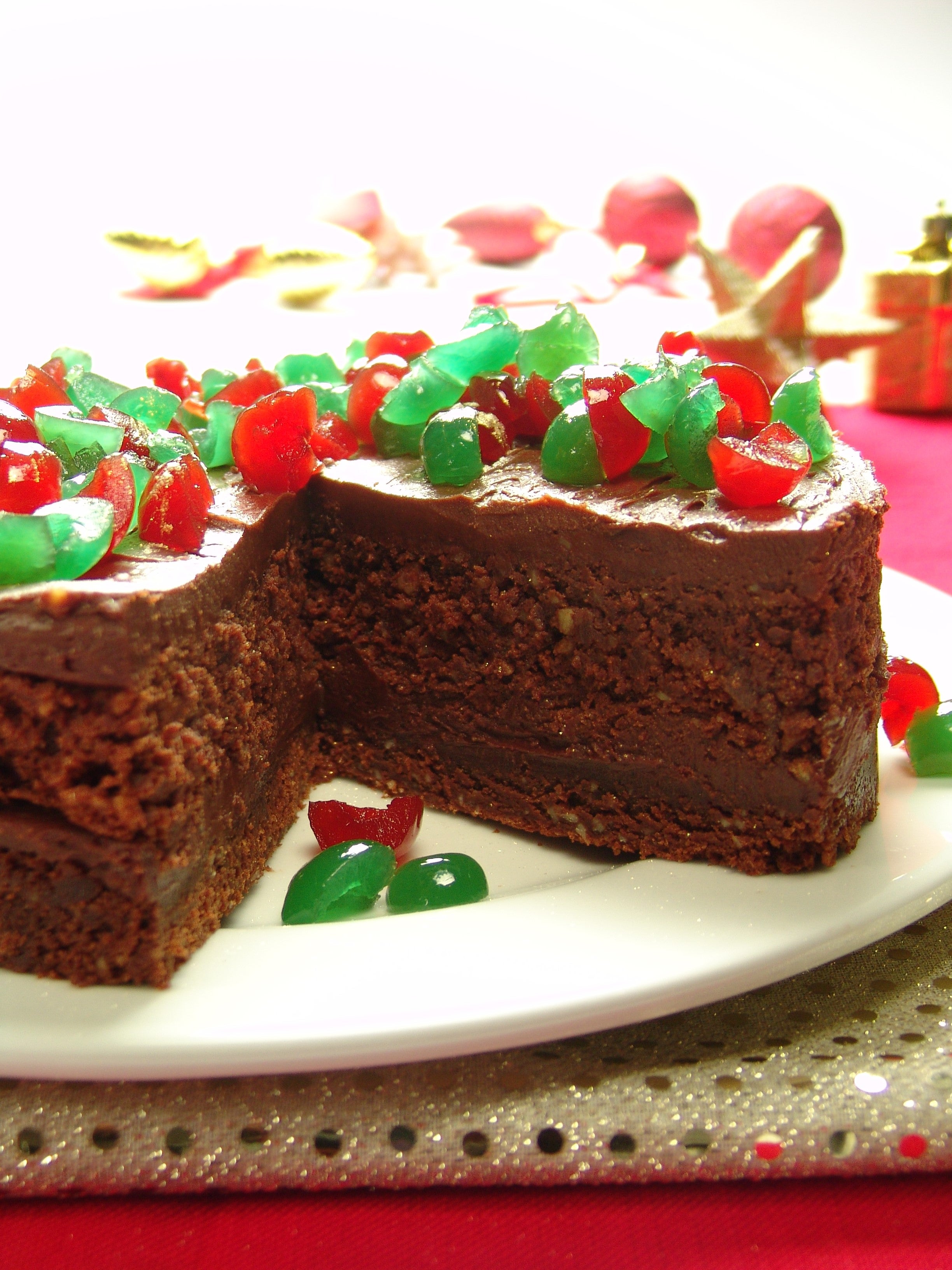 Torta navideña de chocolate | Recetas Nestlé