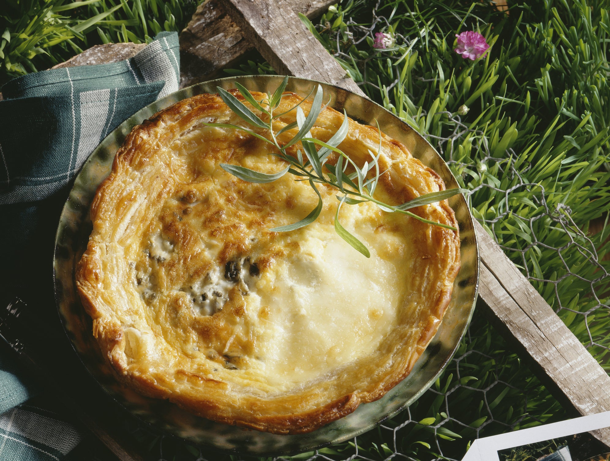 Pastel de Camarones con Espinaca