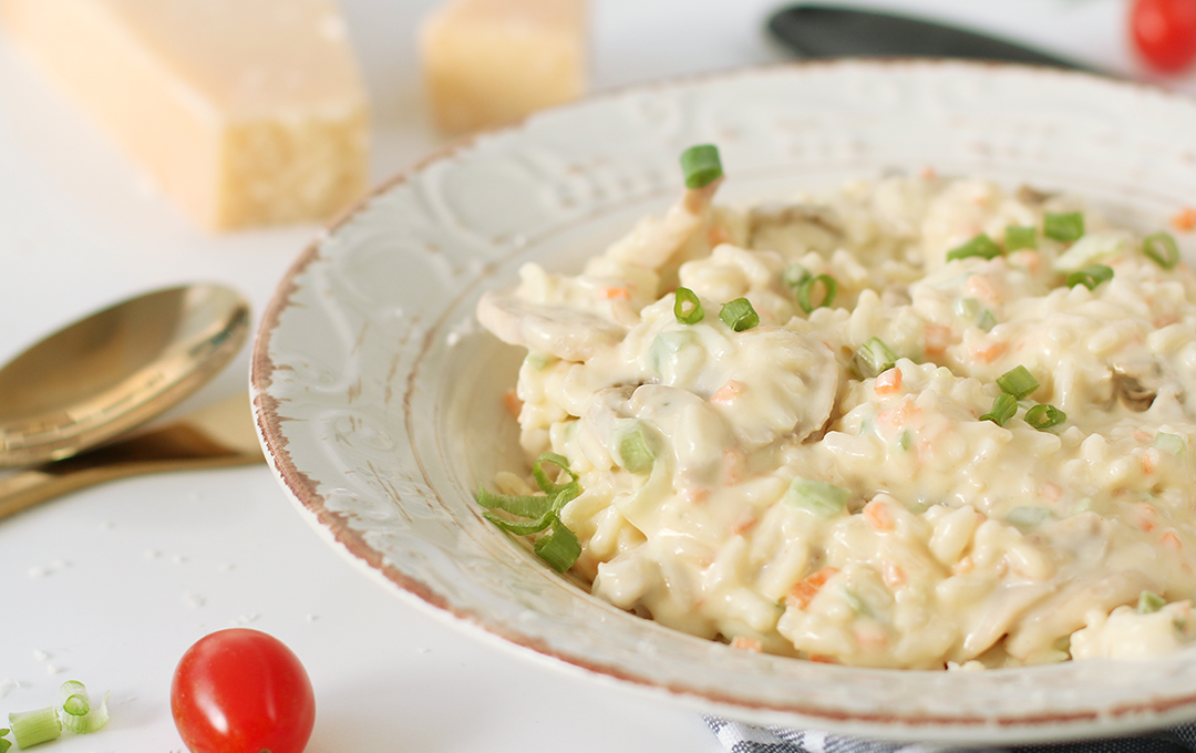 Risotto de verduras (Lékué) Receta de CrisCG- Cookpad