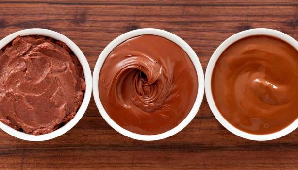 Tres tipos de chocolate para diferentes recetas