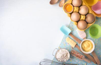 Ingredientes y utensilios para postres
