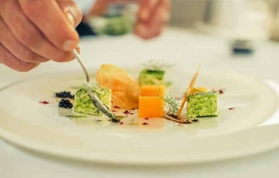 Plato de cocina molecular Plato de cocina molecular