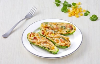 Plato con calabacín Plato con calabacín