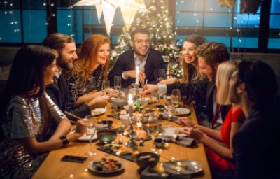 Tendencias para decorar mesas en la cena de navidad.