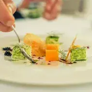 Plato de cocina molecular Plato de cocina molecular