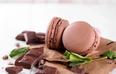 Macarons-de-chocolate-rectas-nestle-venezuela-SAVOY