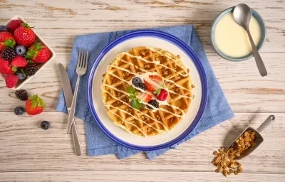 Waffle de Avena