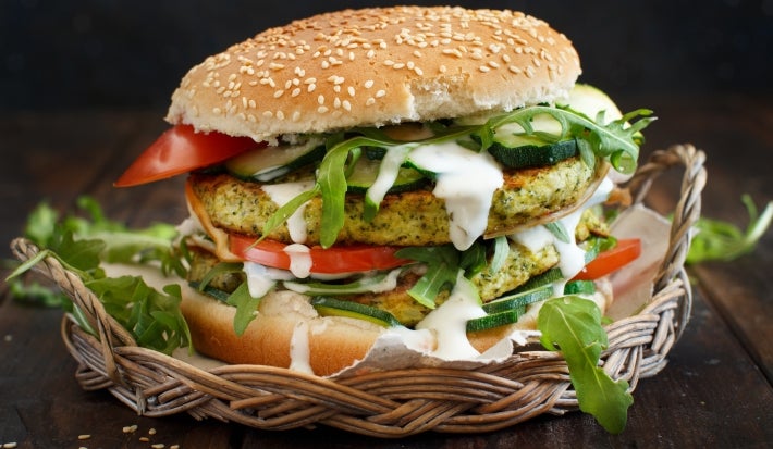 Hamburguesa de Ricotta y Brócoli