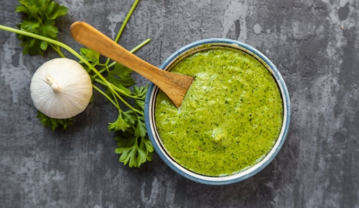 Salsa de espárragos