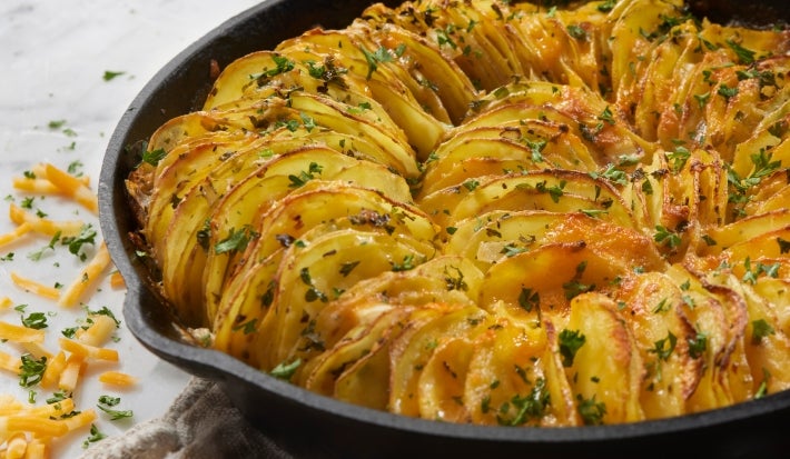Papas gratinadas