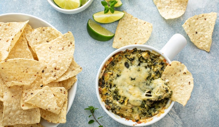 Dip de espinacas