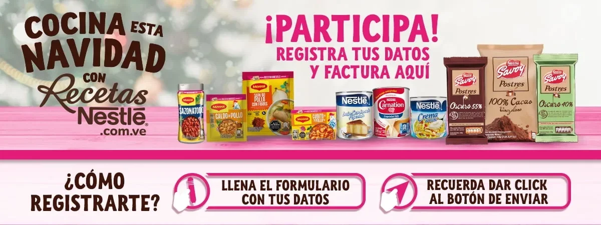 Cocina esta navidad con Recetas Nestlé